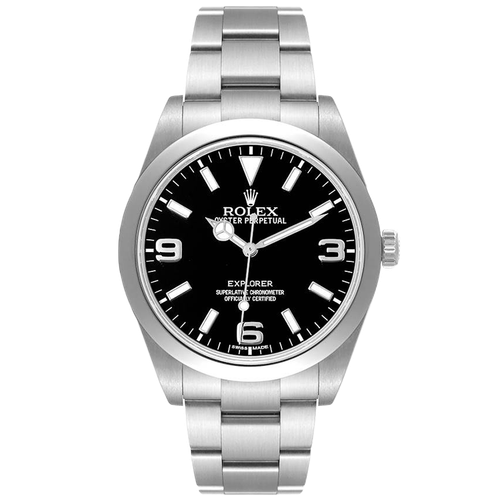 Rolex Explorer Black Steel 39mm