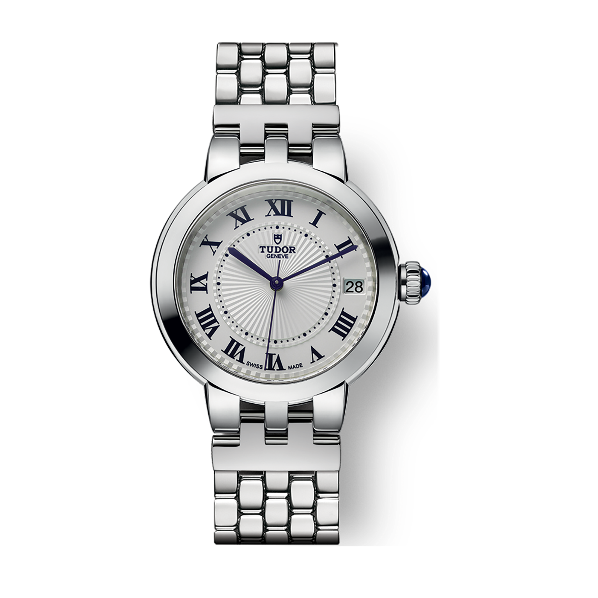 Tudor Clair de Rose 34 White Steel 34mm