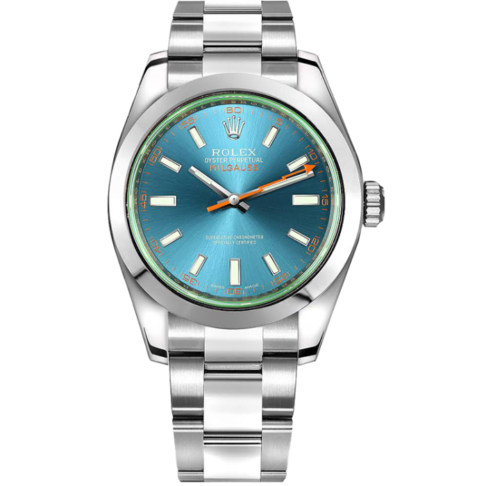 Rolex Milgauss Blue Steel 40mm