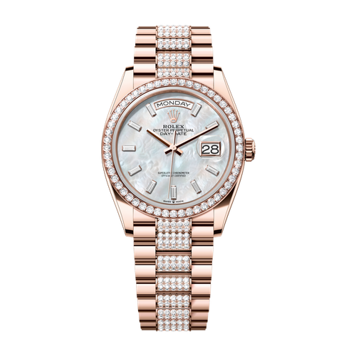 Rolex Day-Date 36 Mother of Pearl Rose Gold 36mm