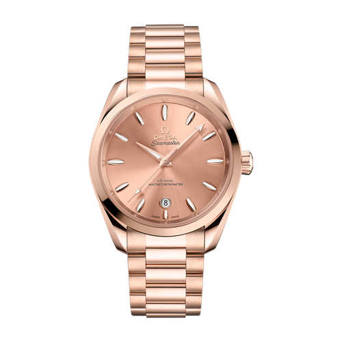 Omega Seamaster Aqua Terra Shades Pink Rose Gold 38mm