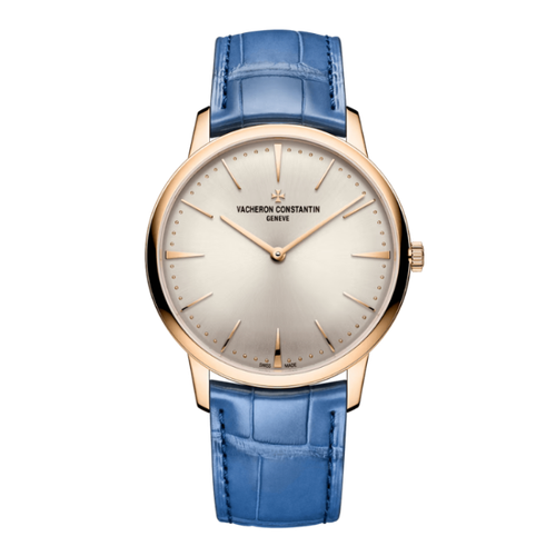 Vacheron Constantin Patrimony Manual-winding Silver Rose Gold Alligator Leather 39mm