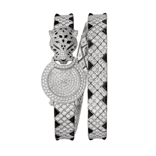 Cartier La Panthère Diamond Pave White Gold