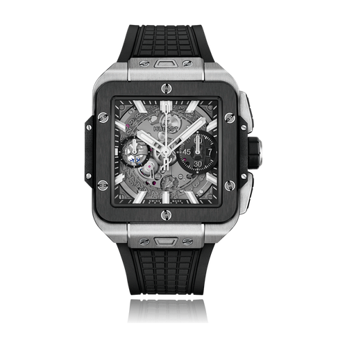 Hublot Square Bang Unico Skeleton Titanium & Ceramic Rubber 43mm