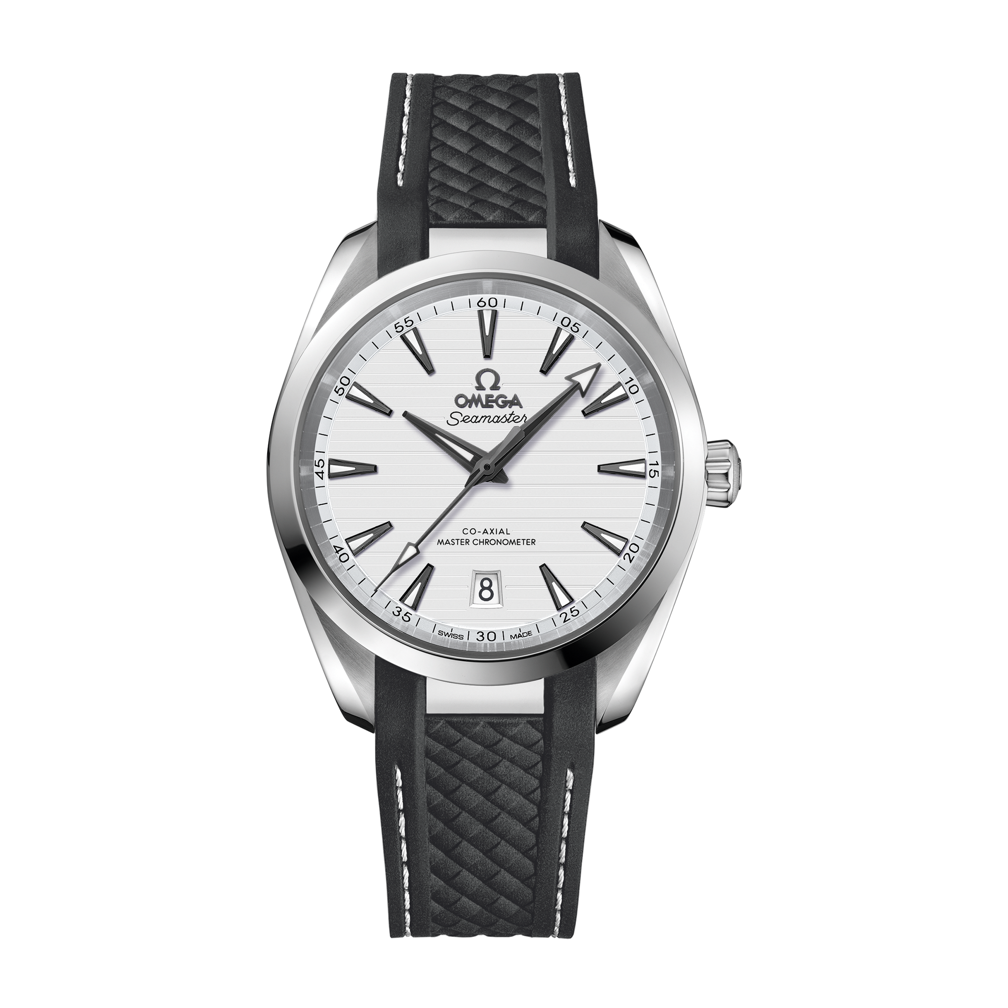 Omega Seamaster Aqua Terra 150M Silver Steel Rubber 38mm