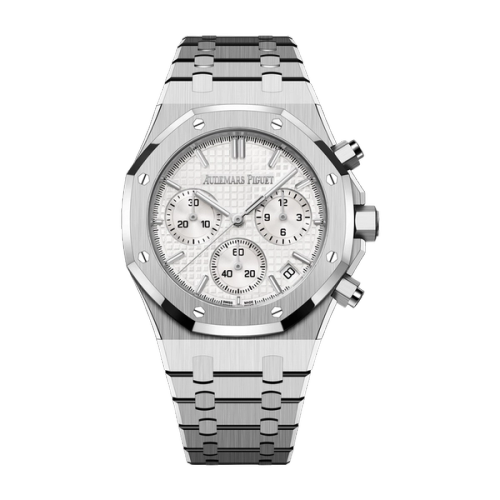 Audemars Piguet Royal Oak Selfwinding Chronograph Silver Steel 41mm