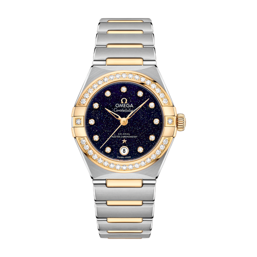 Omega Constellation Blue Two-Tone 29mm