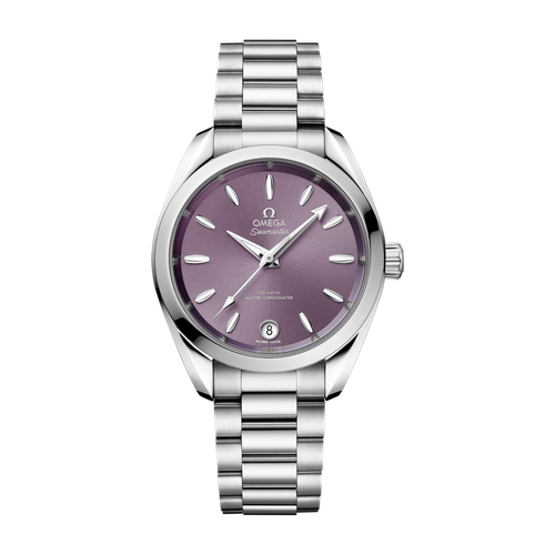 Omega Seamaster Aqua Terra Shades Purple Steel 34mm