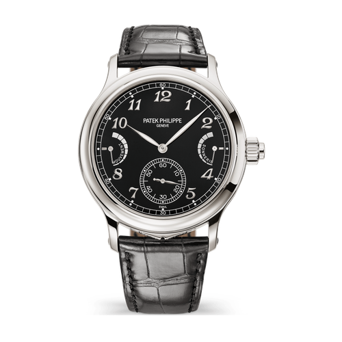Patek Philippe Grand Complications Black Platinum Alligator Leather 44.8mm