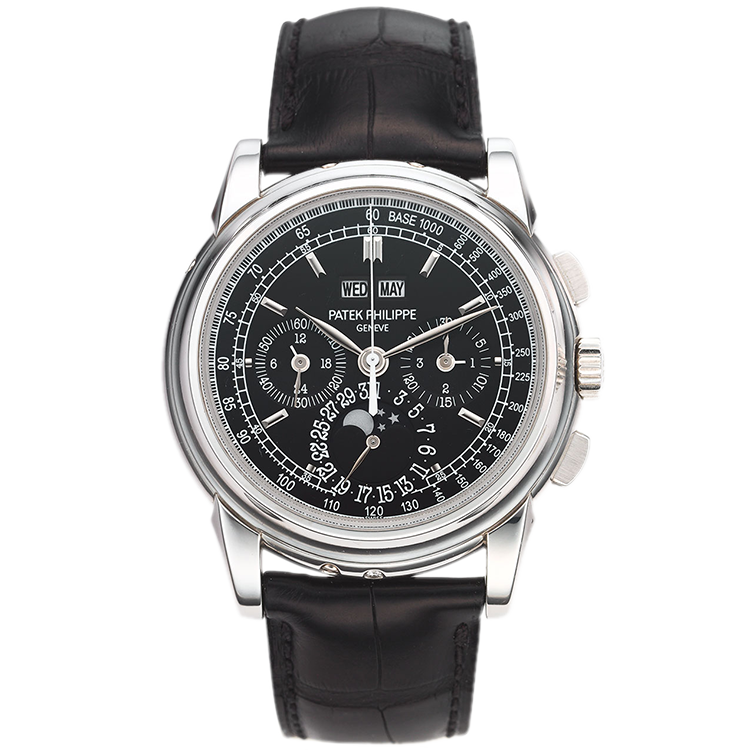 Patek Philippe Grand Complications Black Platinum Leather 41mm