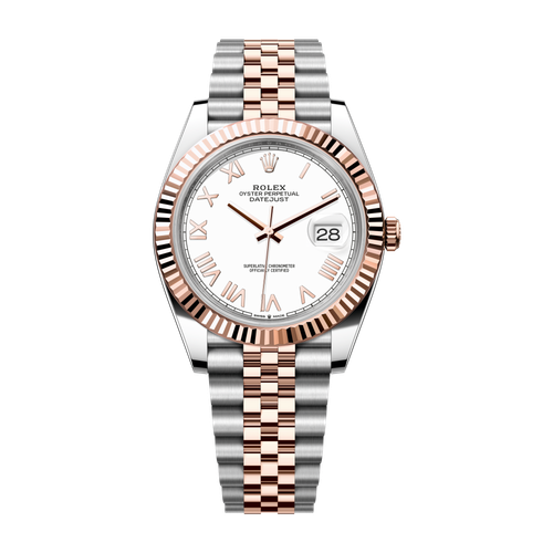Rolex Datejust 41 White Two-Tone 41mm