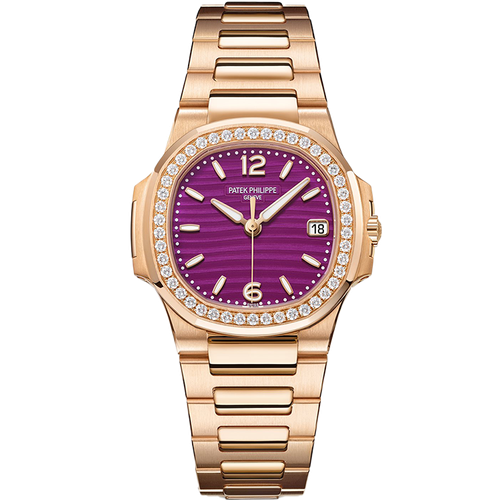 Patek Philippe Lady Nautilus Purple Rose Gold 32mm