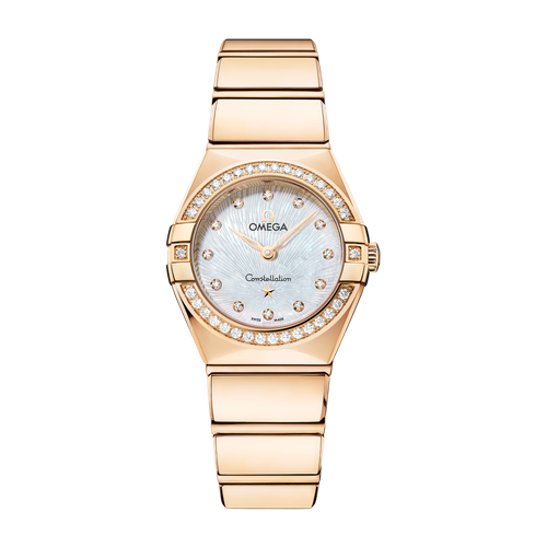 Omega Constellation White Yellow Gold 25mm
