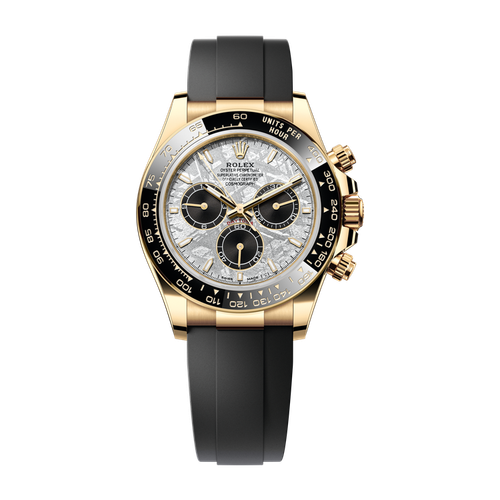 Rolex Cosmograph Daytona Meteorite Yellow Gold Rubber 40mm