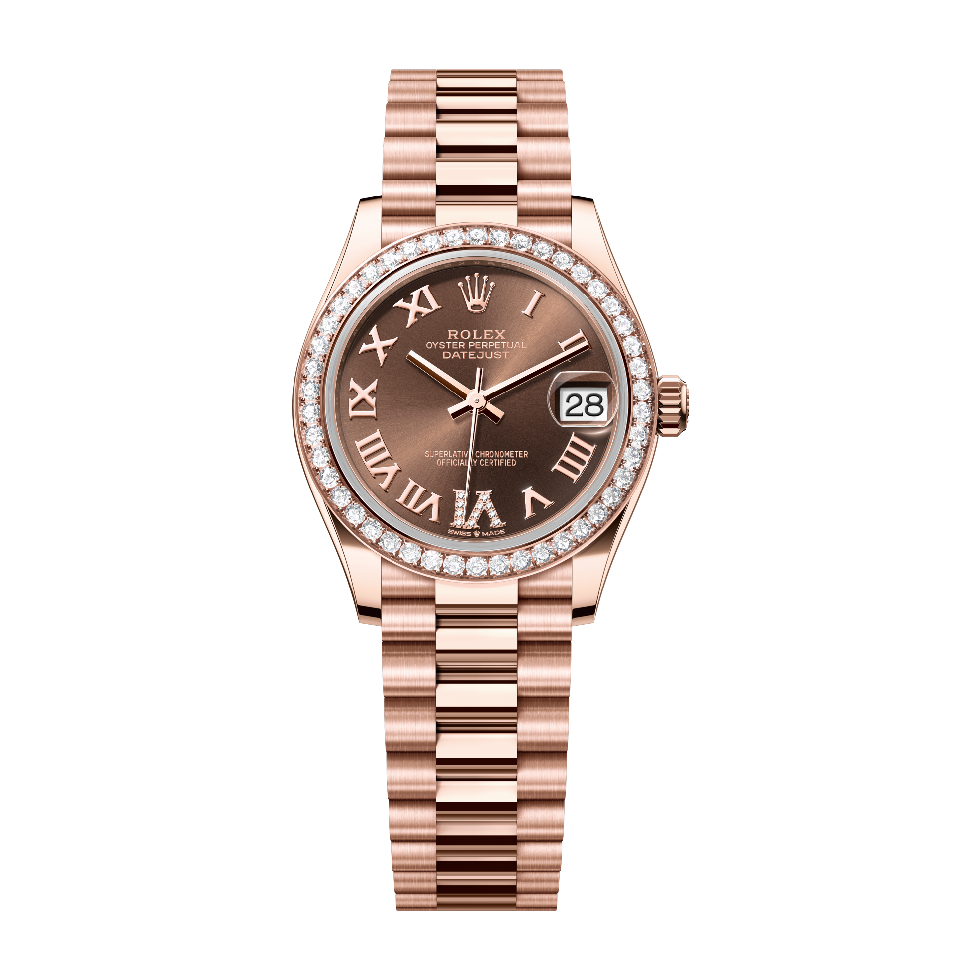 Rolex Datejust 31 Chocolate Rose Gold 31mm
