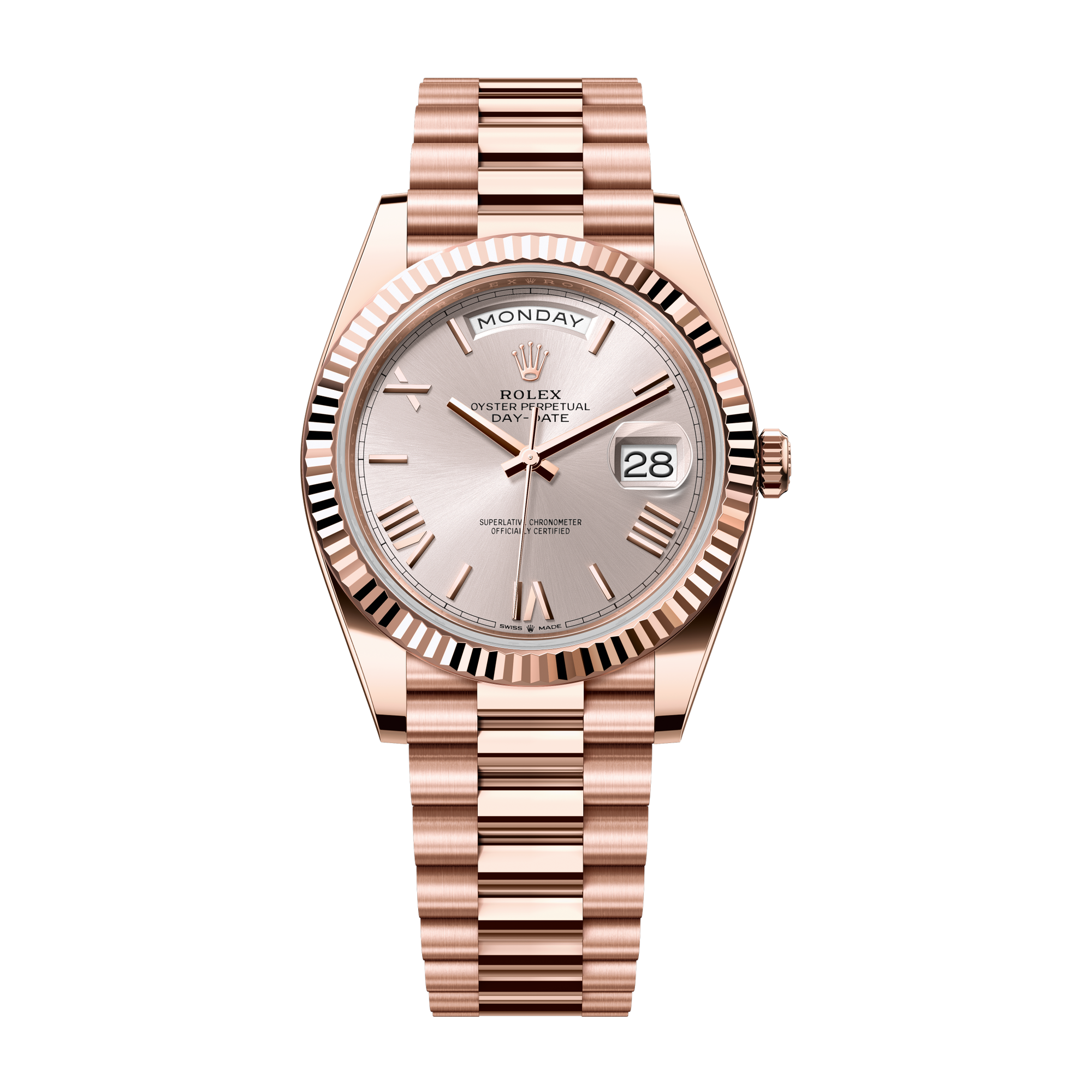 Rolex Day-Date 40 Pink Rose Gold 40mm