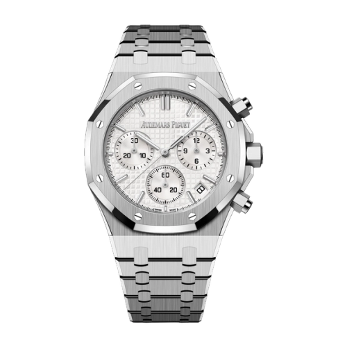 Audemars Piguet Royal Oak Selfwinding Chronograph Silver Steel 41mm