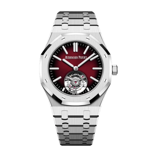 Audemars Piguet Royal Oak Selfwinding Flying Tourbillon Maroon Steel 41mm
