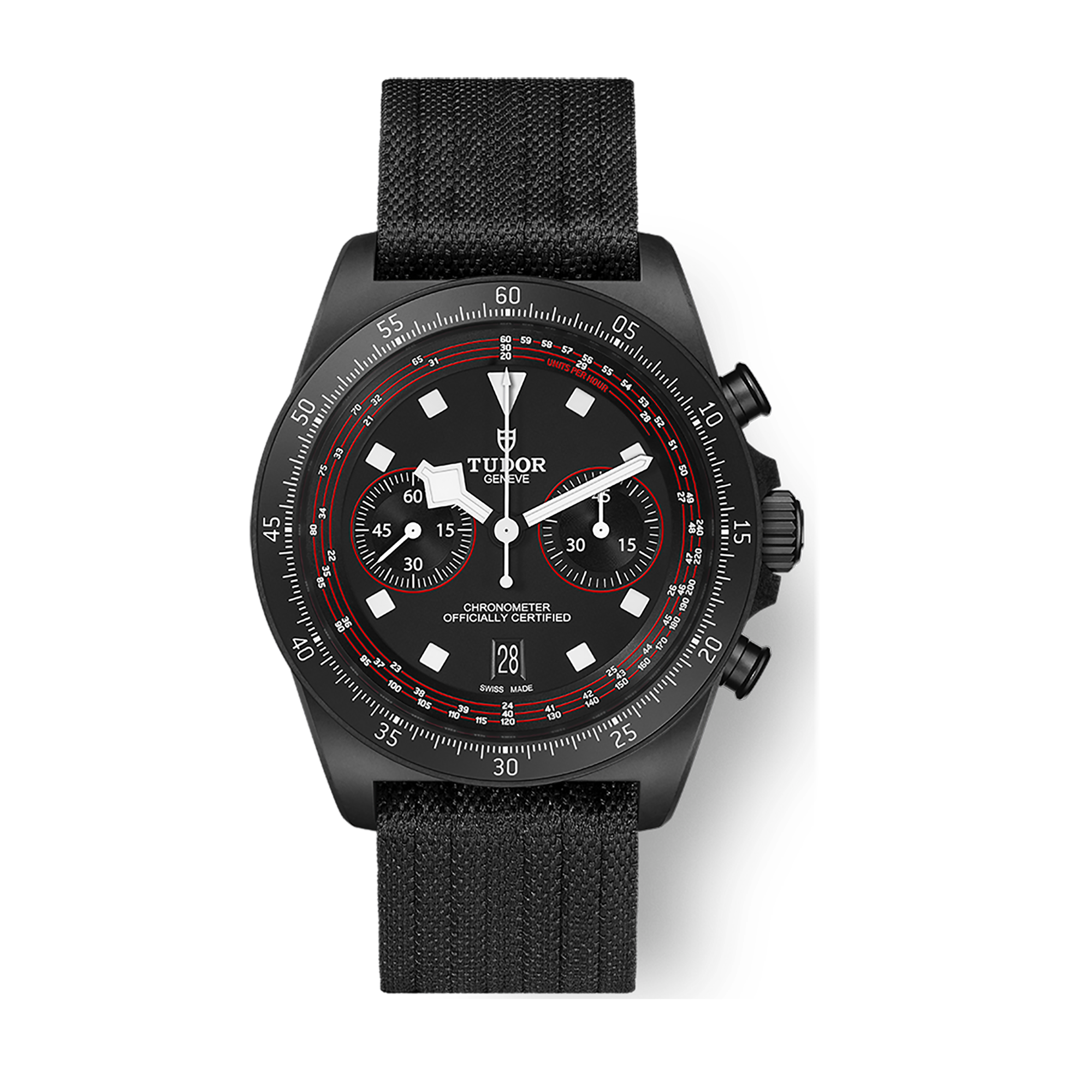 Tudor Pelagos FXD Chrono Black Carbon Fabric 43mm