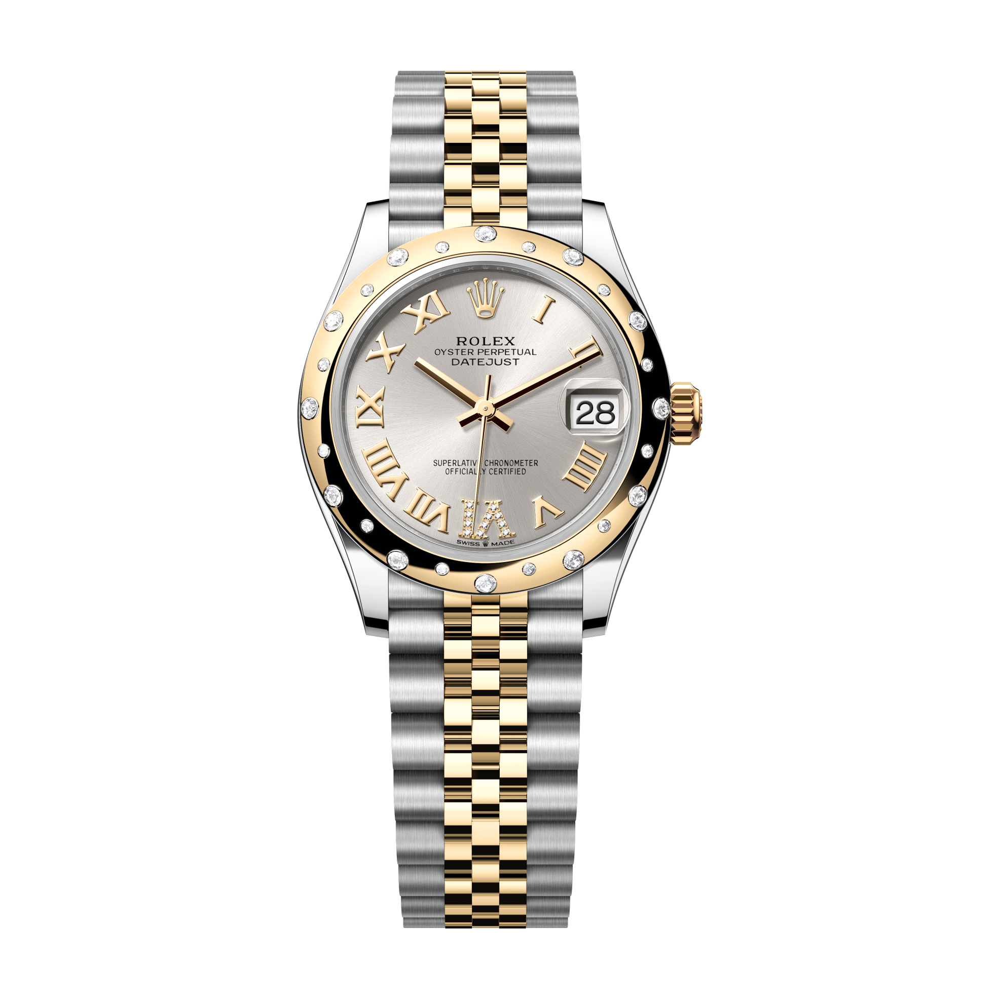 Rolex Datejust 31 Silver Two-Tone 31mm