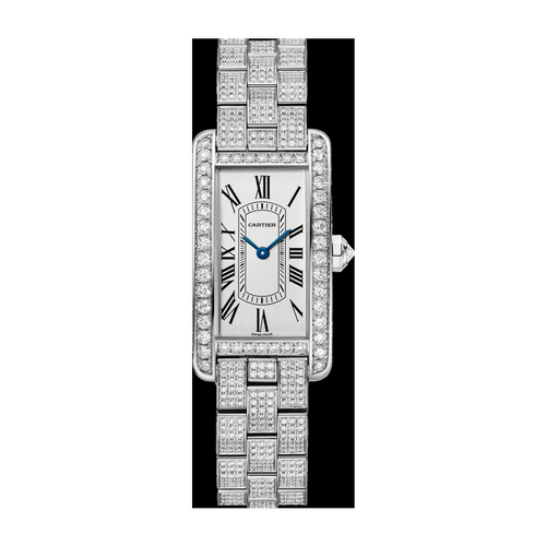 Cartier Tank Américaine Silver White Gold 19.4mm