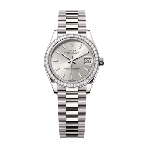 Rolex Datejust 31 Silver White Gold 31mm