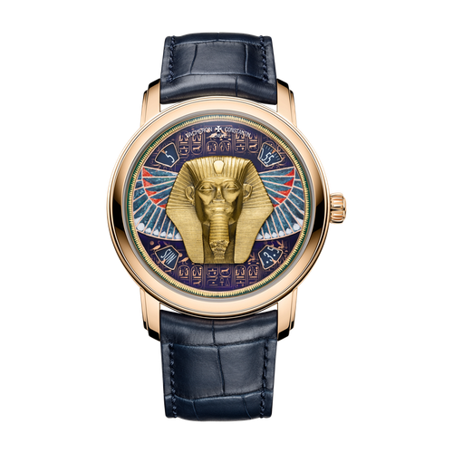 Vacheron Constantin Métiers d'Art Tribute to Great Civilisations Gold Rose Gold Alligator Leather 42mm
