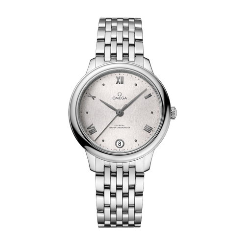 Omega De Ville Prestige Silver Steel 34mm