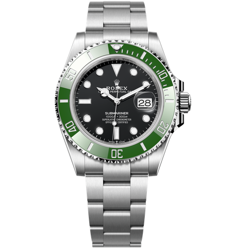 Rolex "Starbucks" Submariner Black Steel 41mm