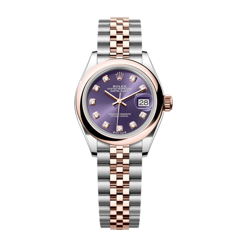Rolex Lady-Datejust Purple Two-Tone 28mm