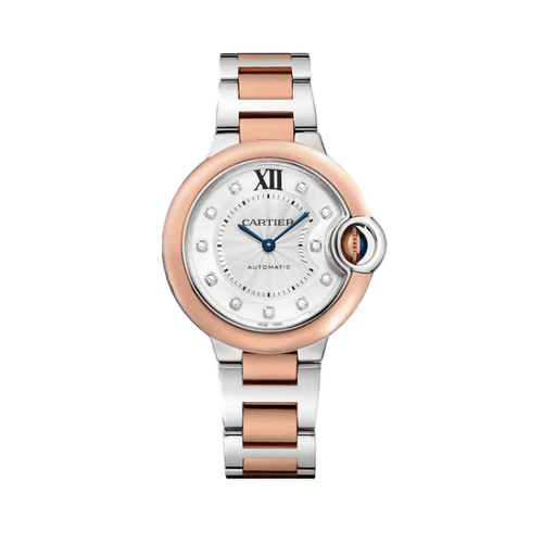 Cartier Ballon Bleu 33 mm Silver Steel 33mm