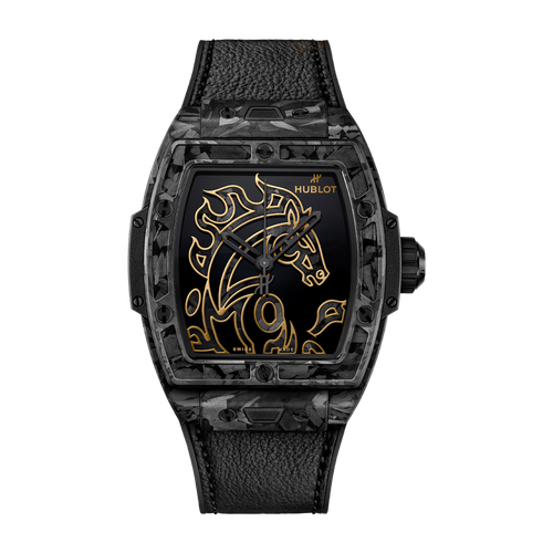 Hublot Spirit of Big Bang Black Carbon Leather 42mm