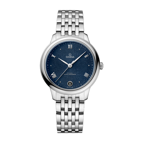 Omega De Ville Prestige Blue Steel 34mm