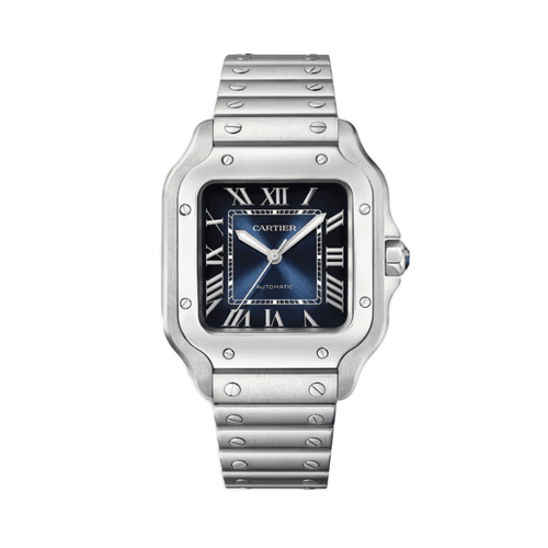 Cartier Santos de Cartier Medium Blue Steel 35.1mm