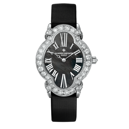 Vacheron Constantin Heures Créatives Heure Romantique Mother of Pearl White Gold Fabric 36.2mm