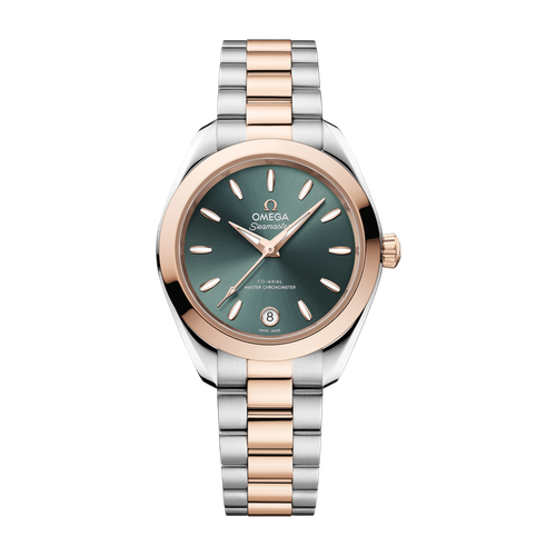 Omega Seamaster Aqua Terra 150M Green Two-Tone 30mm