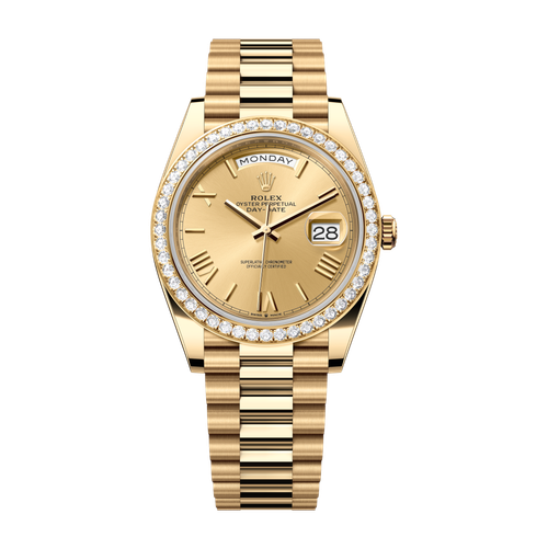 Rolex Day-Date 40 Champagne Yellow Gold 40mm