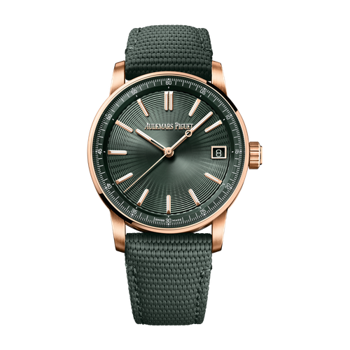 Audemars Piguet Code 11.59 Selfwinding Green Rose Gold Rubber 41mm