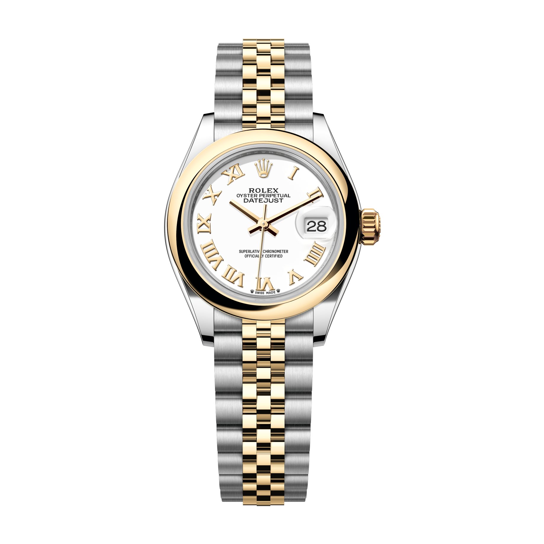 Rolex Lady-Datejust White Two-Tone 28mm