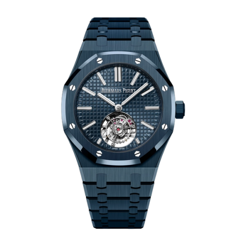Audemars Piguet Royal Oak Selfwinding Flying Tourbillon Blue Ceramic 41mm