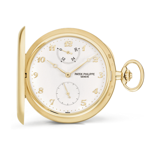 Patek Philippe Pocket Watches Silver Yellow Gold 48mm
