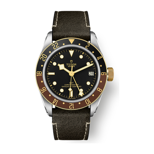 Tudor Black Bay GMT S&G Two-Tone Leather 41mm