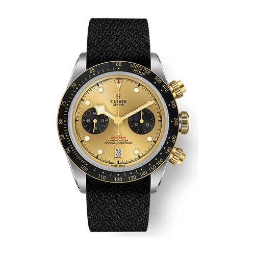 Tudor Black Bay Chrono S&G Champagne Two-Tone Fabric 41mm
