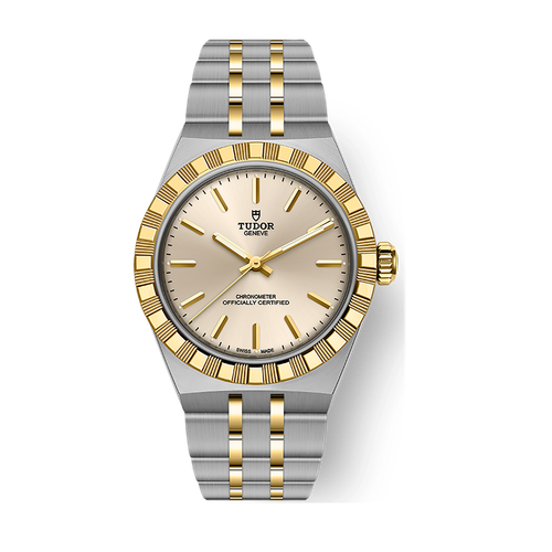 Tudor Royal 30 Ivory Two-Tone 30mm