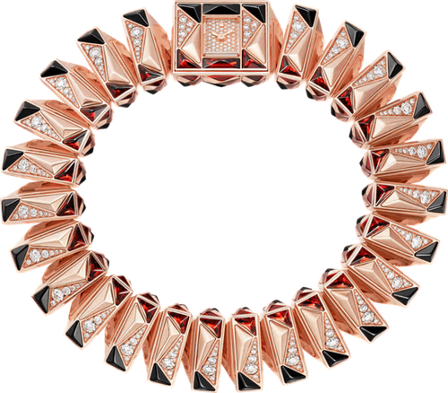 Cartier Libre Diamond Pave Rose Gold 20.32mm