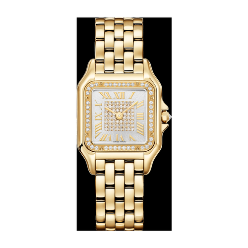 Cartier Panthère de Cartier Medium Diamond Pave Yellow Gold 26.7mm