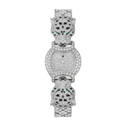 Cartier La Panthère Diamond Pave White Gold