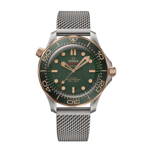 Omega Seamaster Diver 300M Green Two-Tone 42mm