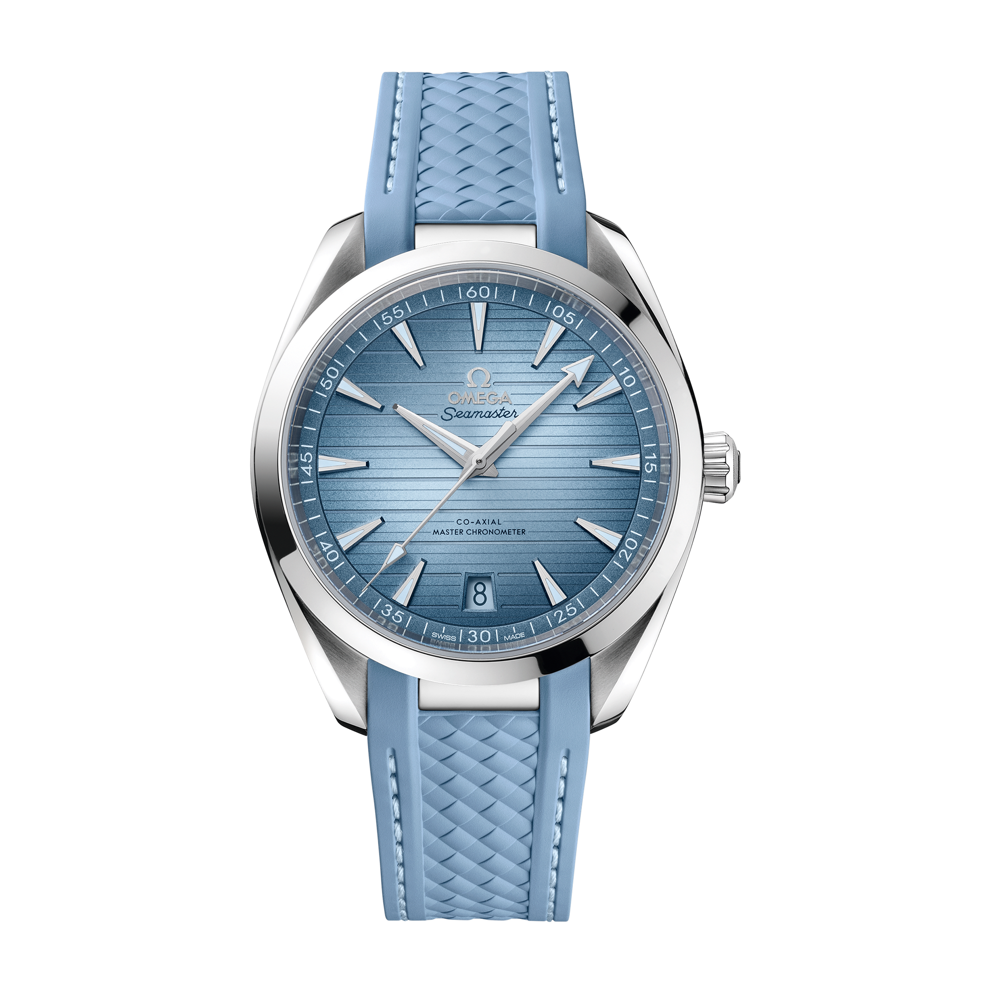 Omega Seamaster Aqua Terra 150M Blue Steel Rubber 41mm