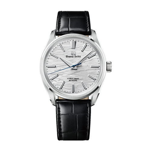 Grand Seiko Evolution 9 White Titanium Alligator Leather 38.6mm